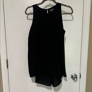 Vince Camuto Elegant Black Tank Top